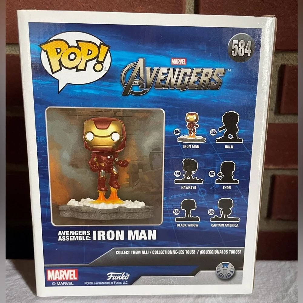 Funko Pop Deluxe Marvel Avengers Iron Man #584